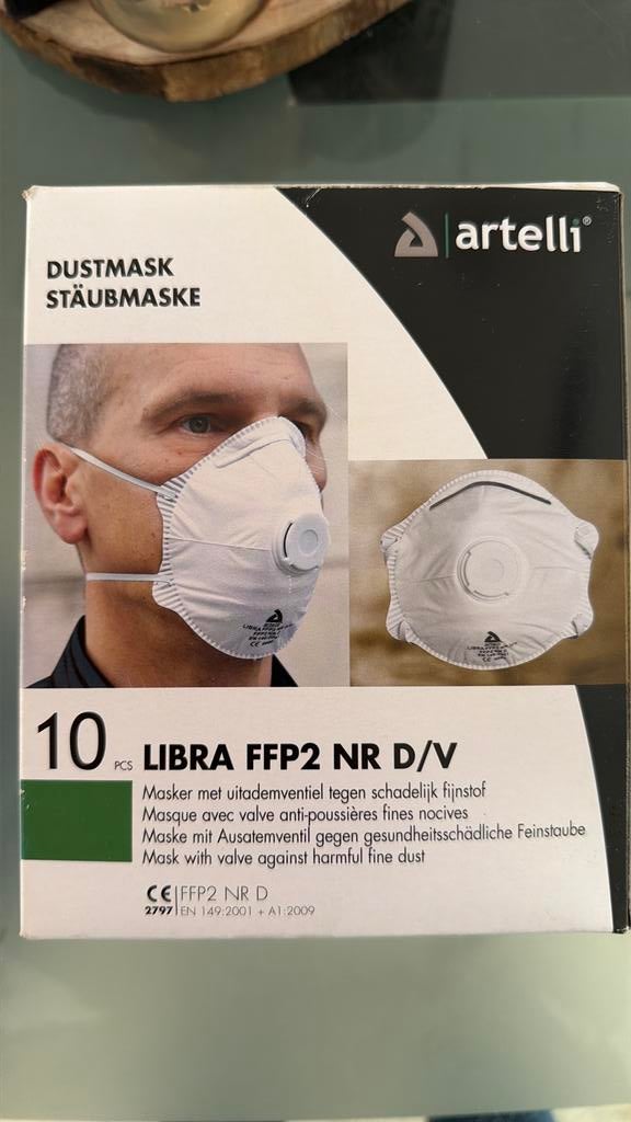 Stofmasker FFP2, Doe-het-zelf en Bouw, Adembescherming, Ophalen, Zo goed als nieuw, Stofmaskers