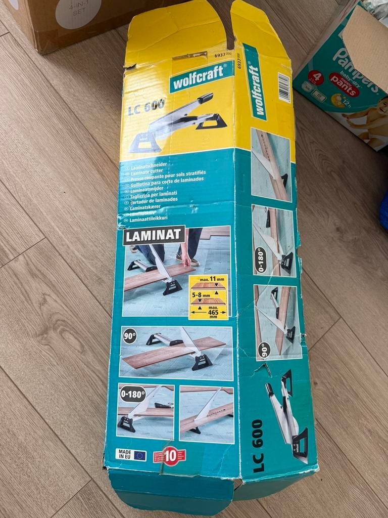 Wolfcraft laminaatsnijder, Doe-het-zelf en Bouw, Gereedschap | Handgereedschap, Ophalen, Gebruikt