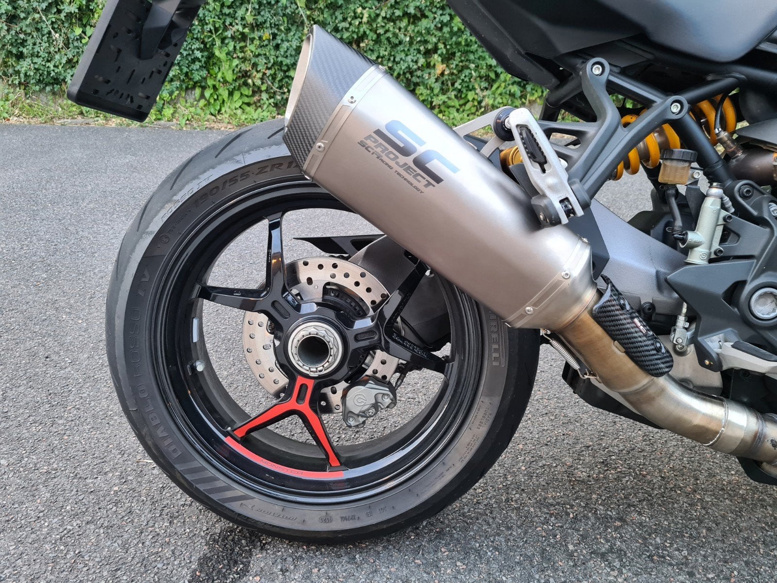 Ducati monster 1200s Sc project Sc1-R Titanium, Motos, Enlèvement, Utilisé