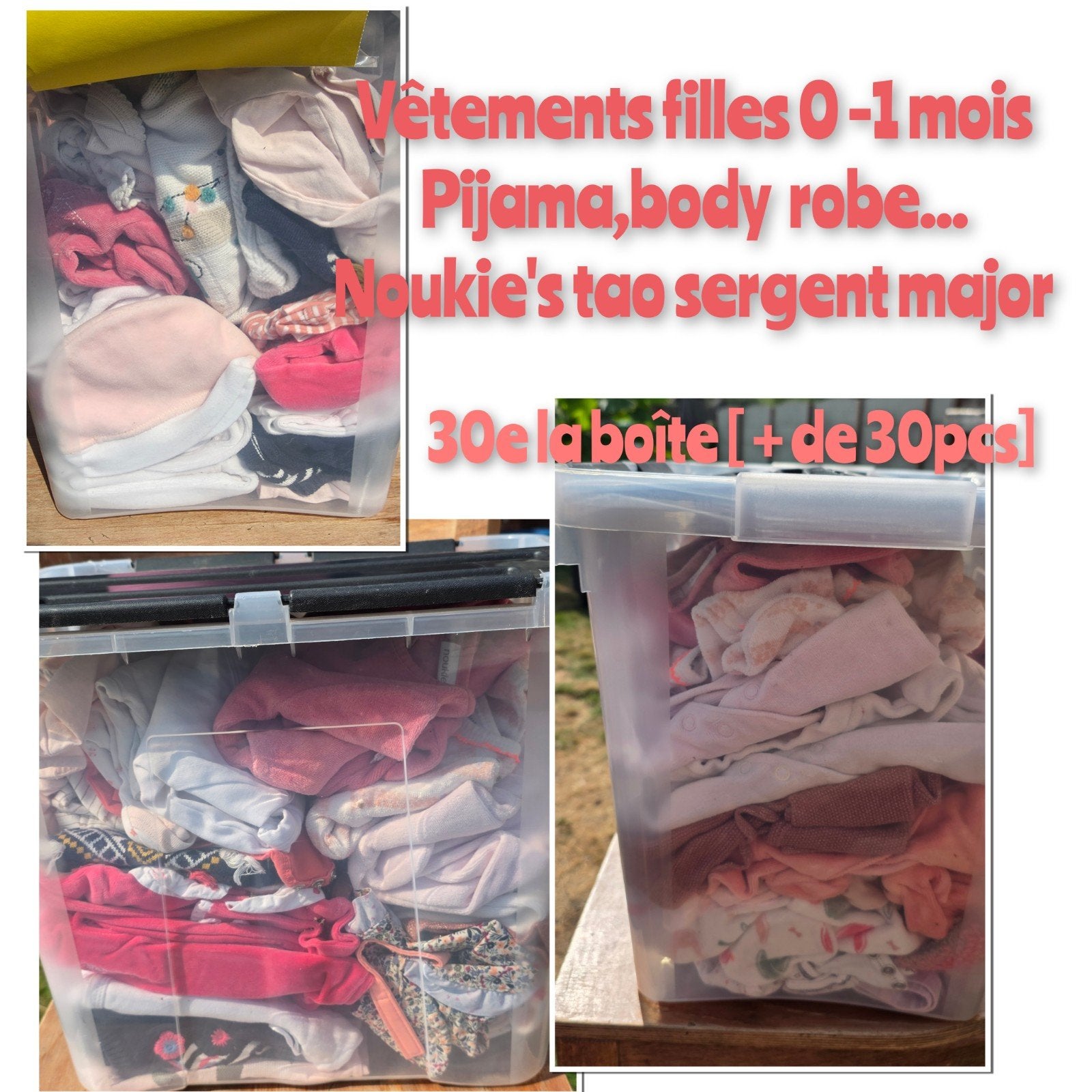 lot vêtements, Kinderen en Baby's, Babykleding | Overige, Ophalen of Verzenden, Gebruikt, Meisje