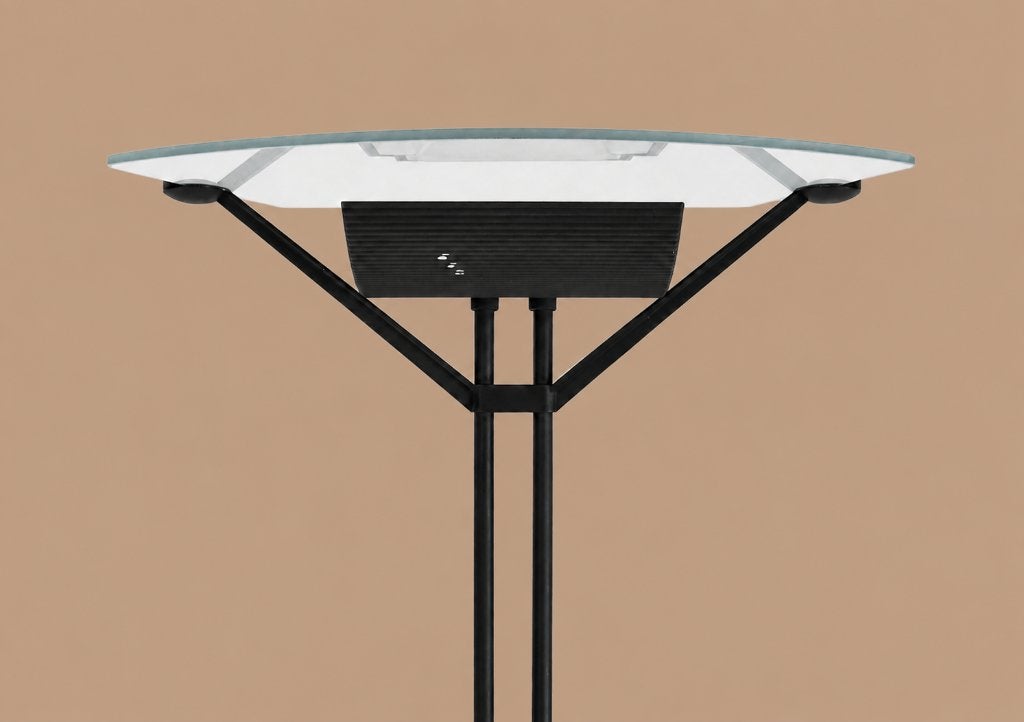 Vintage Accademia Terra Design Floor Lamp / Sigheaki Asahara, Ophalen, Lamp, Glas, Gemerkt