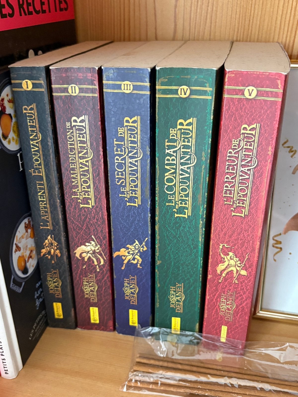 Set van 5 Apprentice Terror volumes, Boeken, Fantasy, Ophalen, Zo goed als nieuw