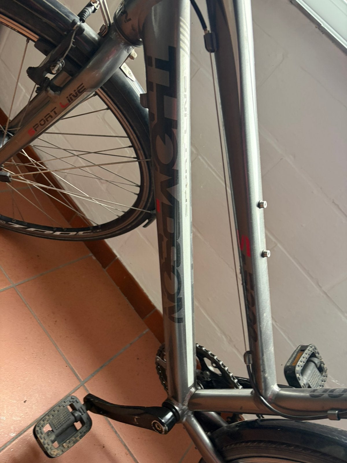 Heren/dames fiets, Enlèvement