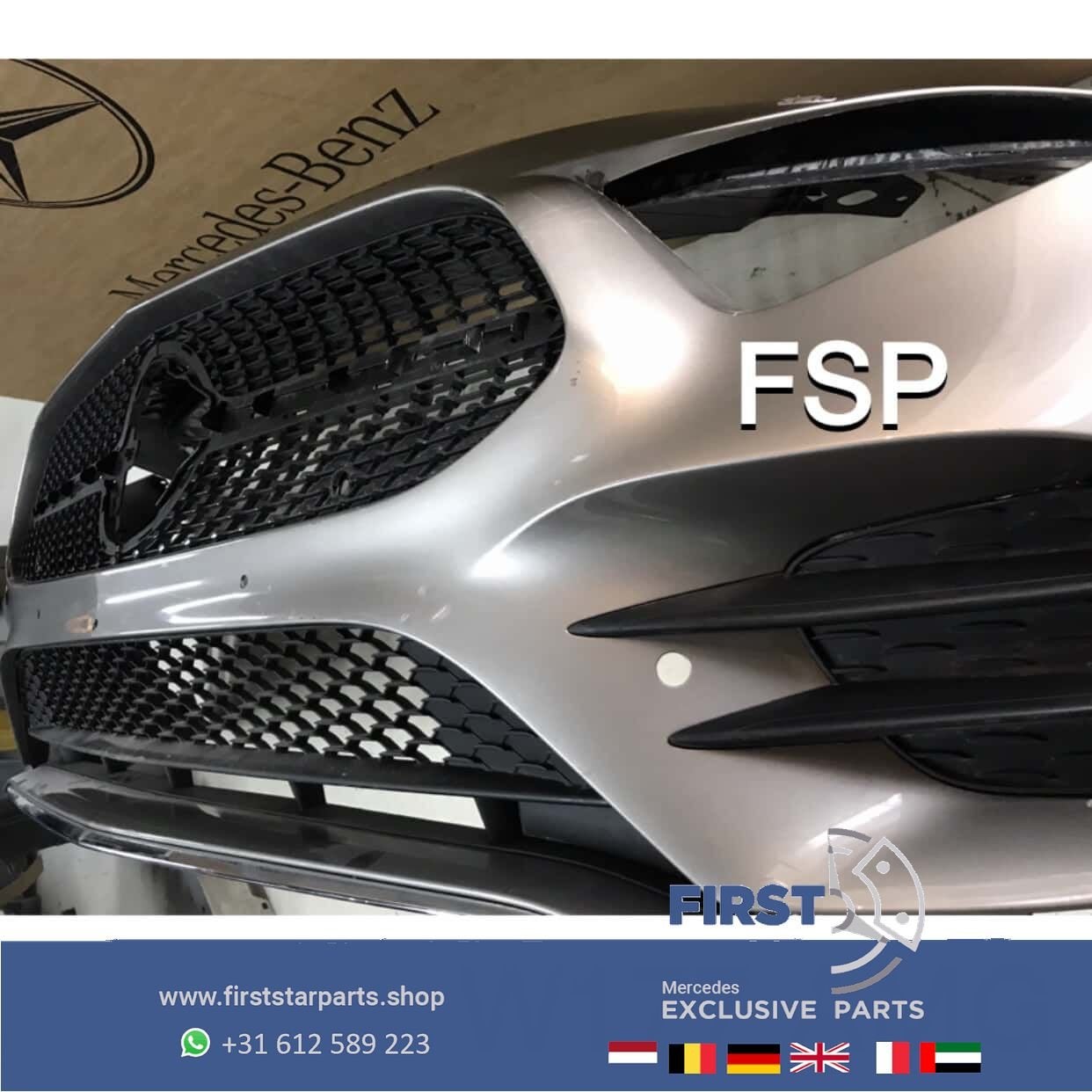 W177 AMG LINE VOORBUMPER A35 Mercedes A KLASSE 2018-2021 ORI, Gebruikt, -, Voor, Ophalen of Verzenden