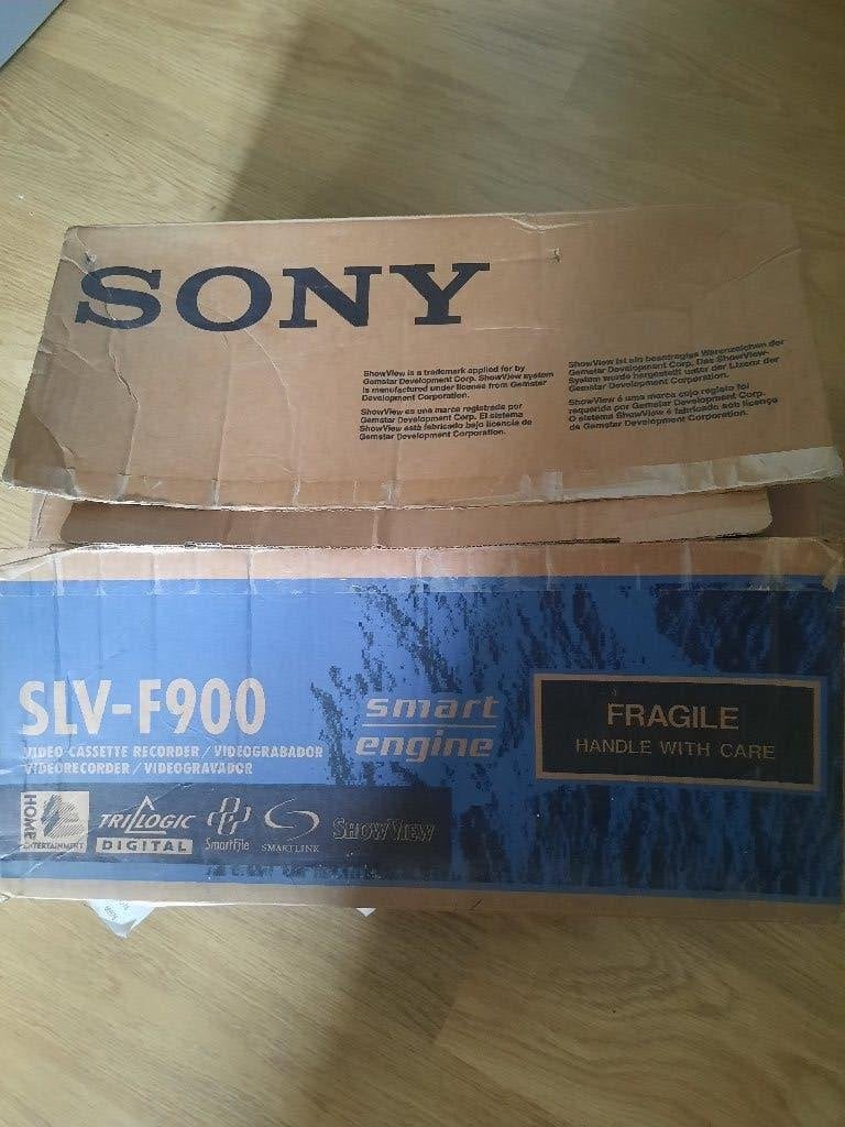 Sony SLV F900, Audio, Tv en Foto, Ophalen of Verzenden, Zo goed als nieuw, VHS-speler of -recorder