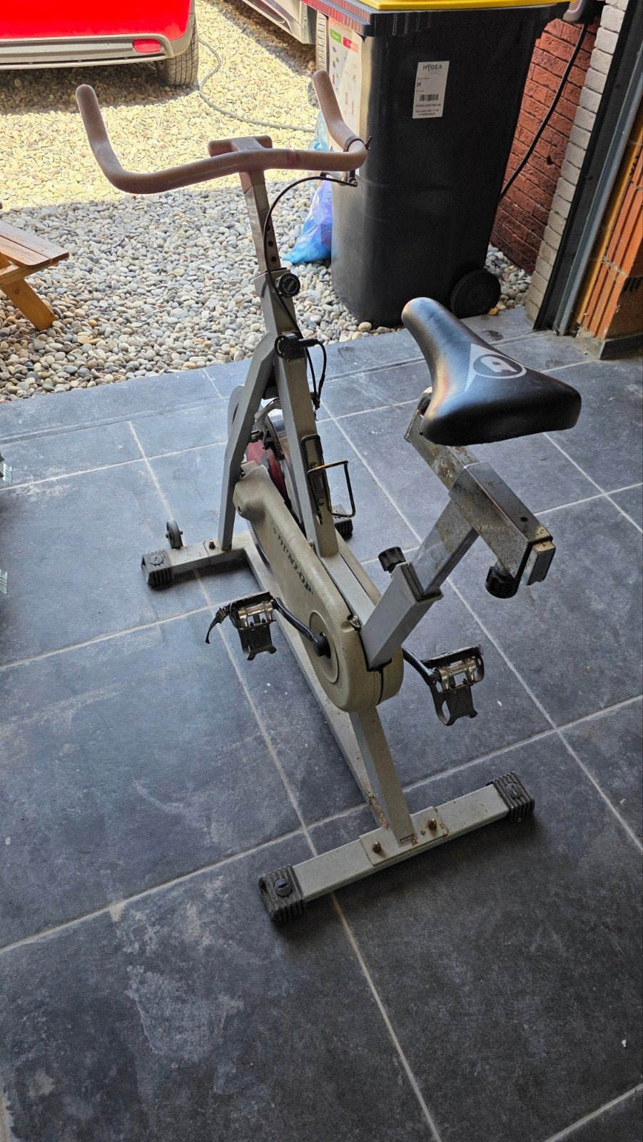 Vélo de spinning / Vélo d'appartement, Enlèvement