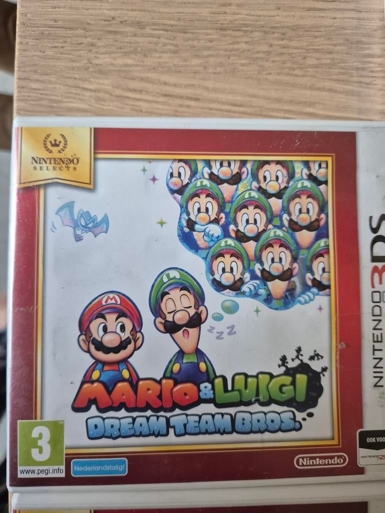 Mario & Luigi : Dream Team Bros. - Selects, Games en Spelcomputers, Games | Nintendo 2DS en 3DS, Role Playing Game (Rpg), Vanaf 12 jaar