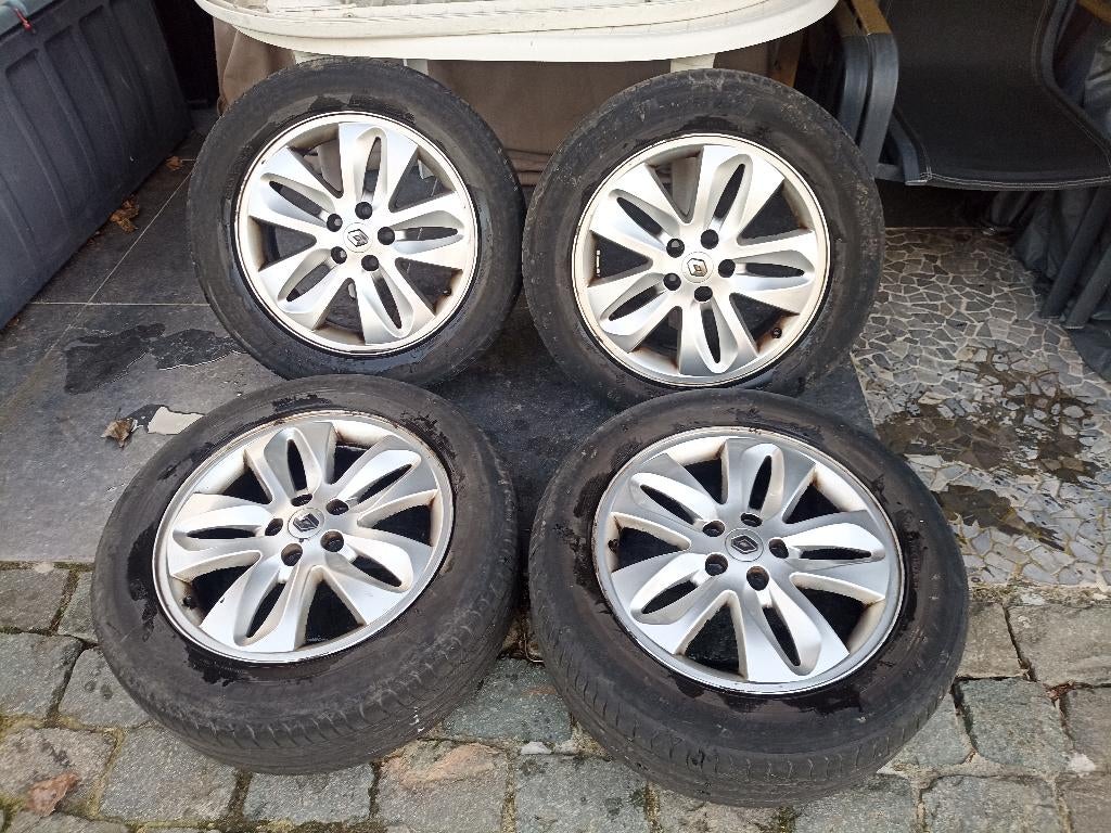 jantes Michelin renault espace 4 225/55 R17 W + pneus d'été, Autos : Pièces & Accessoires, Véhicule de tourisme, Pneus été, 17 pouces