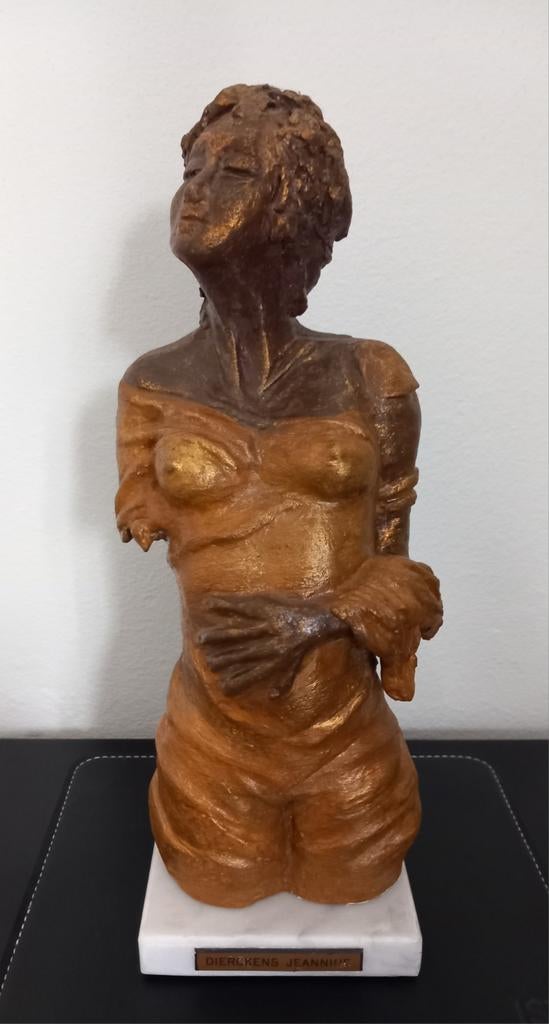 Kunstwerk keramiek dame, Antiek en Kunst, Ophalen