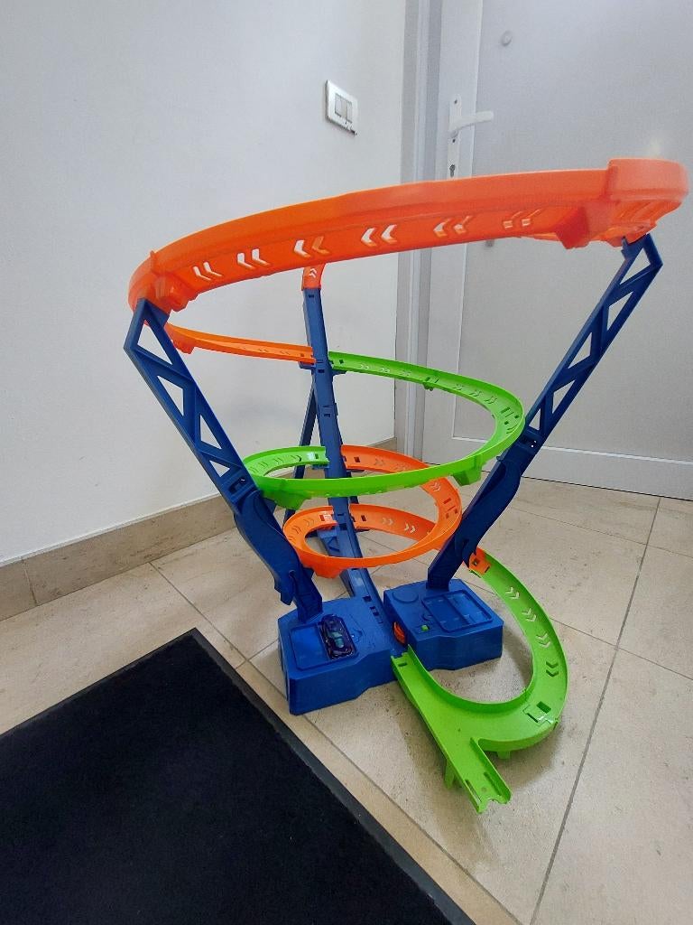 Speelgoed Hotwheels Action, Kinderen en Baby's, Ophalen, Met looping, Racebaan, Gebruikt