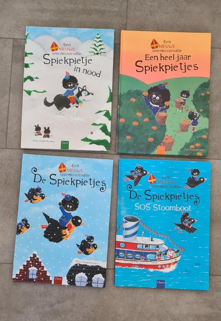 Boeken De Spiekpietjes, Ophalen