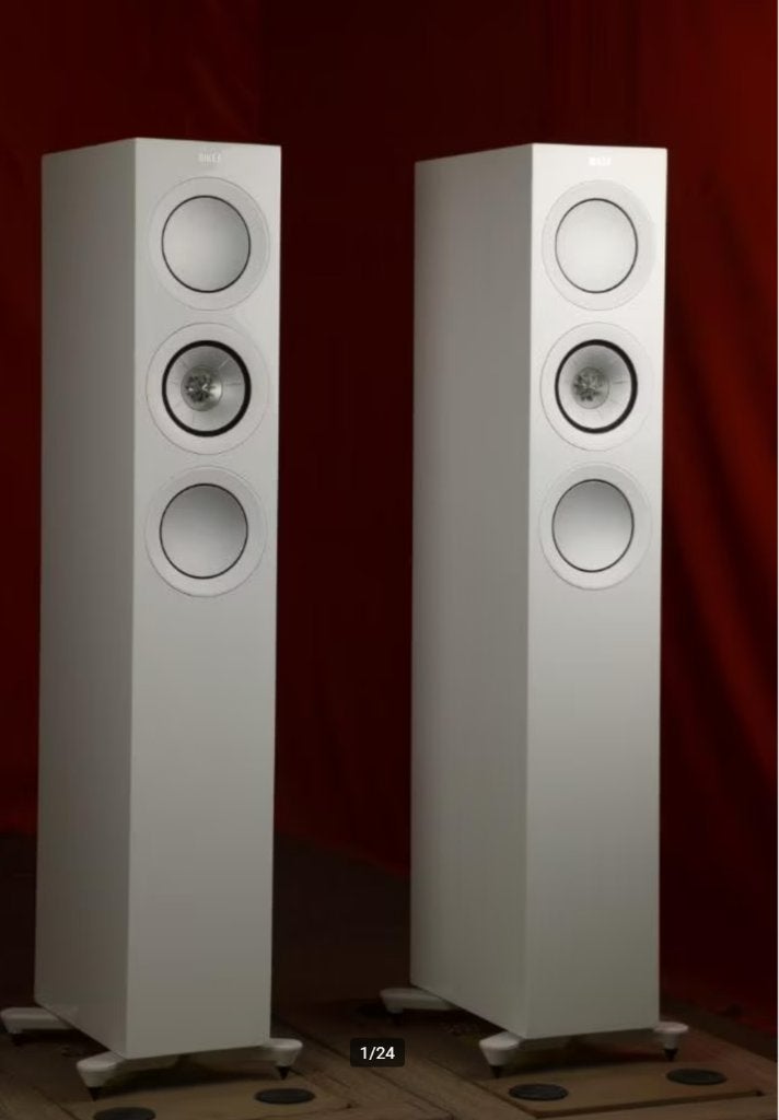 KEF R5 / R 5 meta Beursdemo! BTW/VAT Andere kleur? INRUIL OK, Vloerstaande luidspreker, Ophalen of Verzenden, Zo goed als nieuw