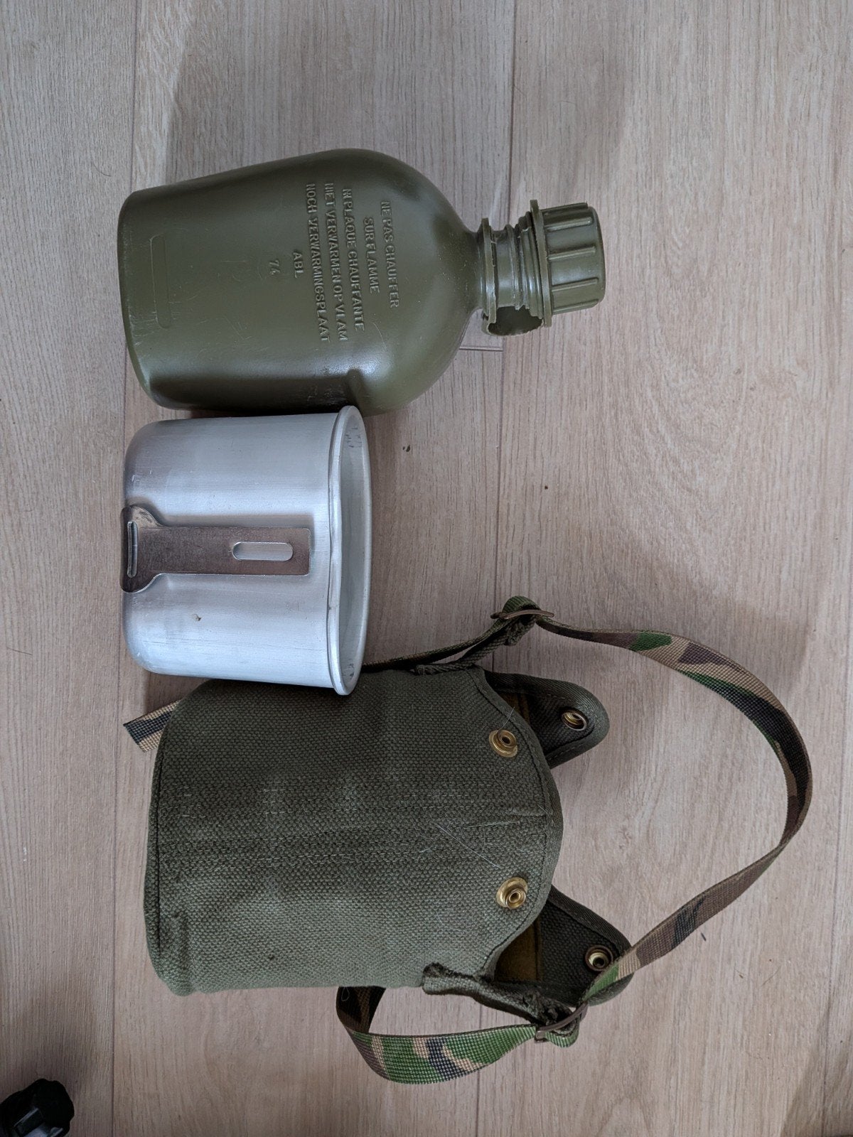 Cantine militaire (bouteille d'eau), Enlèvement ou Envoi