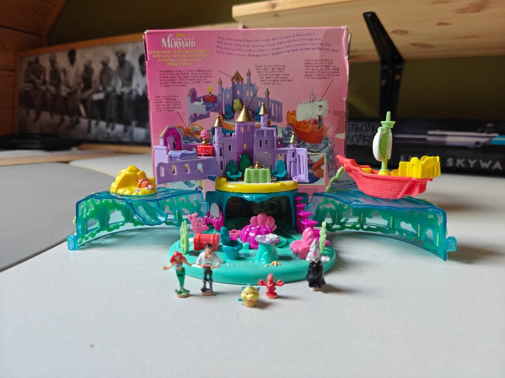 Polly Pocket Ariel Undersea Kingdom, Ophalen of Verzenden, Zo goed als nieuw