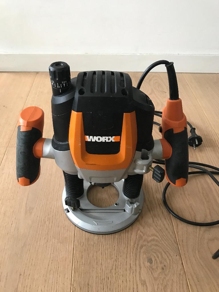 WORX WX15RT.2 bovenfrees 1.500 W, Ophalen, Gebruikt, Bovenfrees, Workx