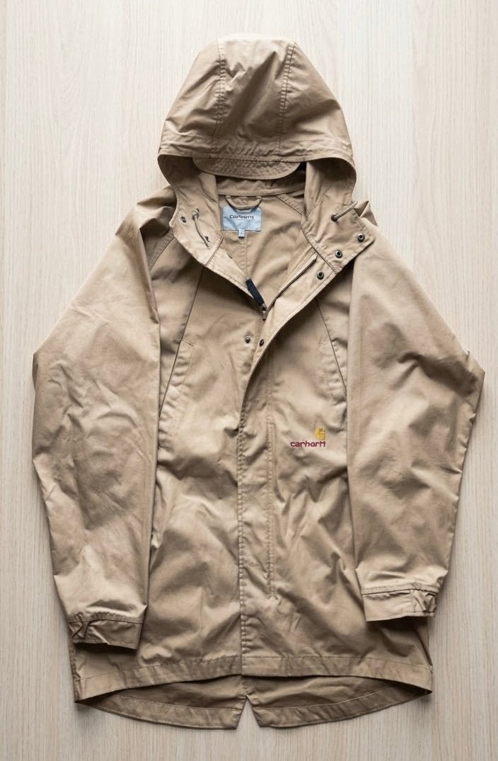 Carhartt WIP long jacket met kap, Verzenden, Zo goed als nieuw