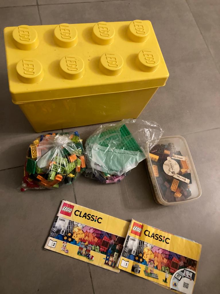 Lego 10698 gele doos, Ophalen of Verzenden, Gebruikt