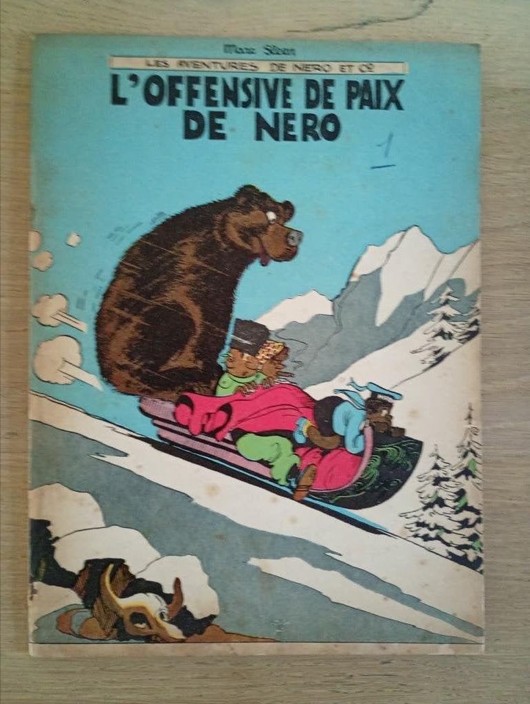 Néron 8 L'offensive de paix de Nero Sleen EO Samedi, Enlèvement ou Envoi, Une BD, Utilisé, SLEEN