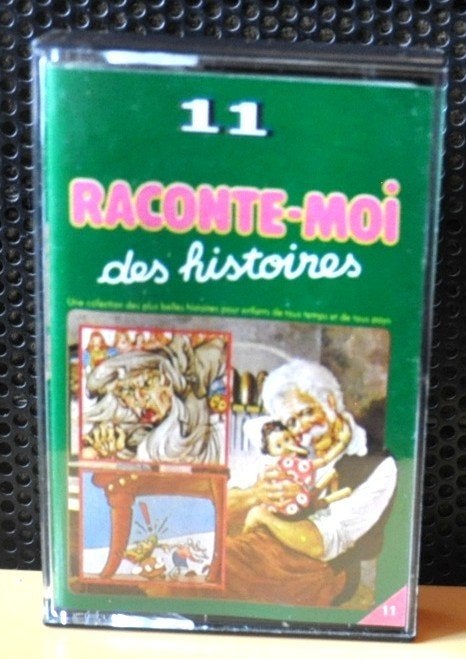 cassette audio enfant numero 11 raconte moi une histoire, Enlèvement ou Envoi, Originale, Avec boîte de rangement, étagère ou coffret