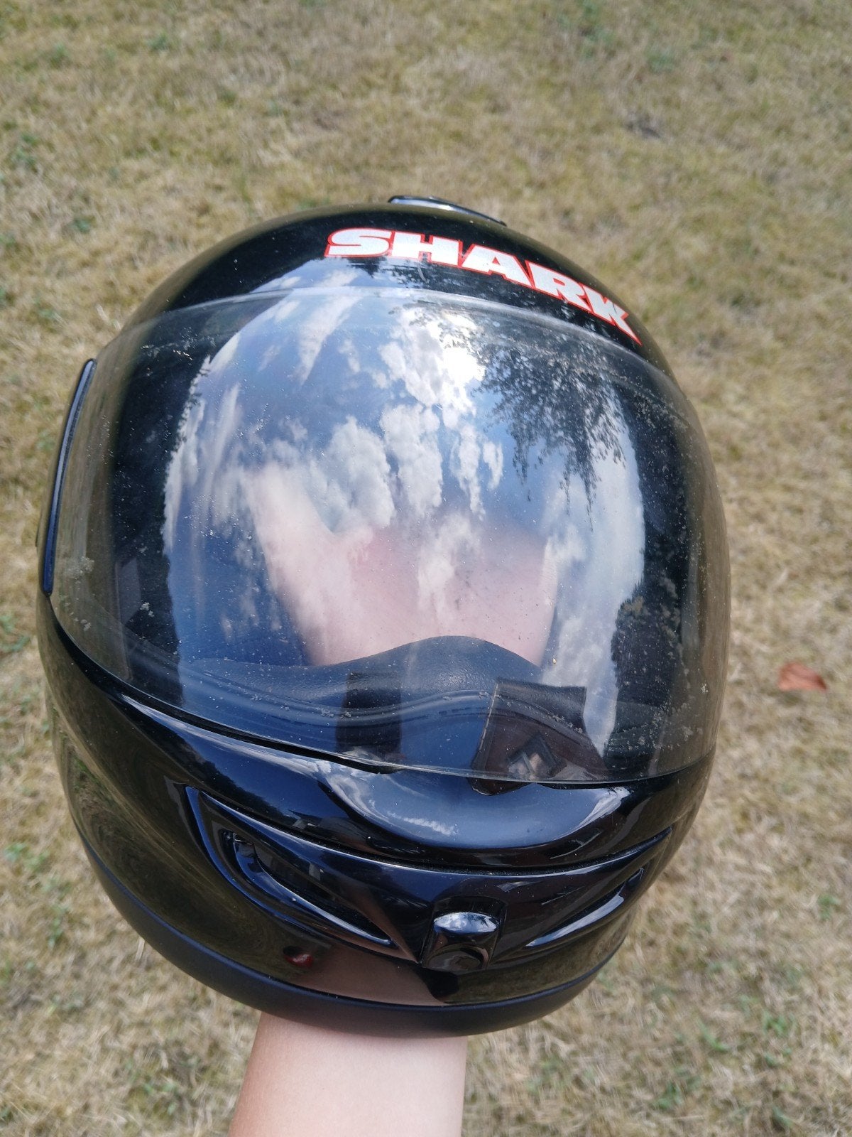 Vintage KG Heuer Marlboro helm – beschadigd / decoratie, Motoren, Kleding | Motorhelmen, Ophalen, Heren, Shark, S