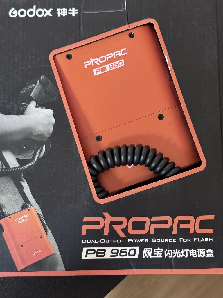Godox Propac PB960 - Batterie Haute Capacité Flash Cobra, Ophalen, Zo goed als nieuw, Nikon
