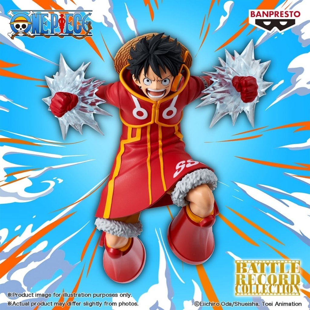 Battle Record Collection Luffy Figure Banpresto uit één stuk, Verzenden, Nieuw, Mens