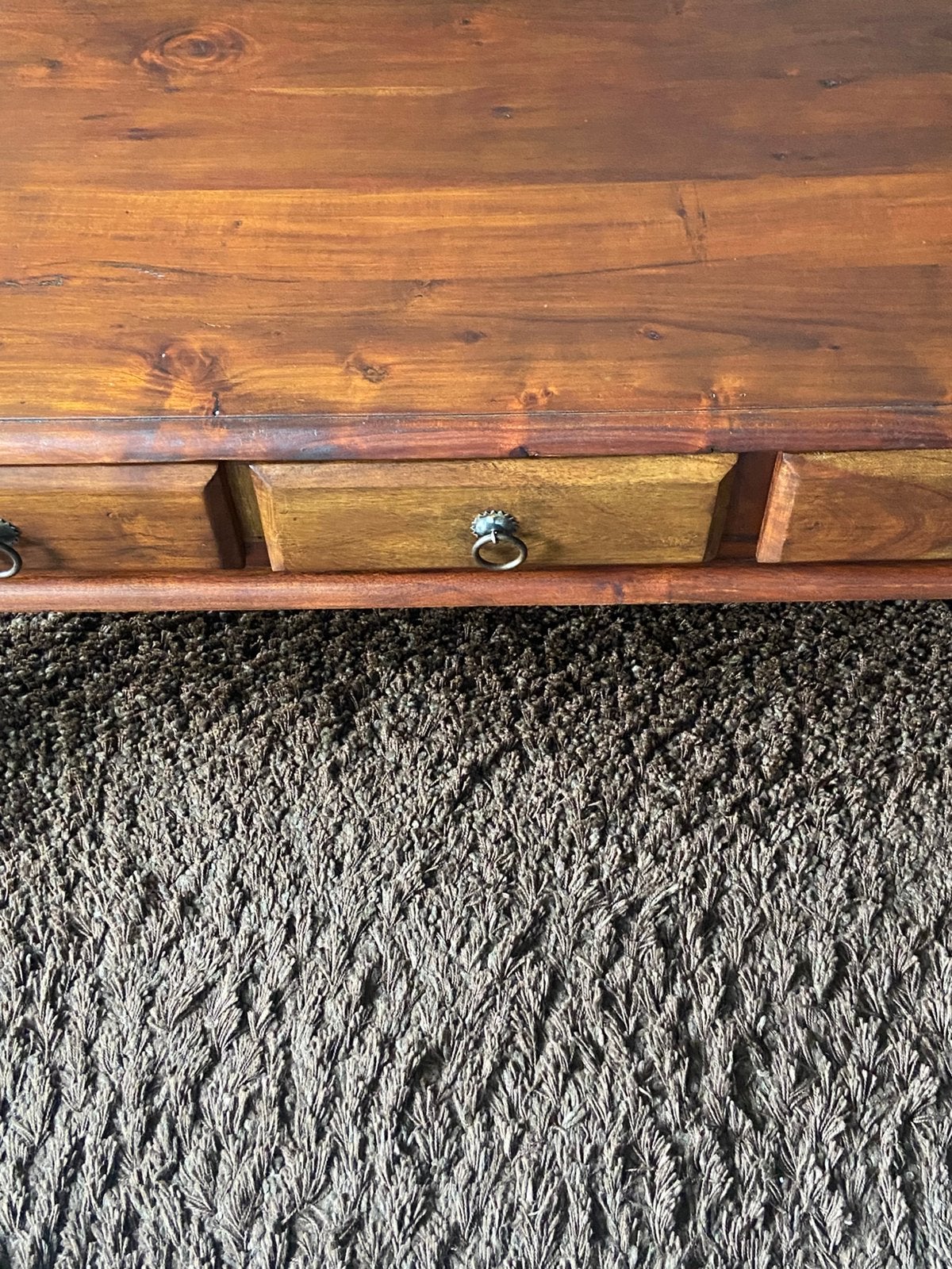 Salon tafel, Ophalen, Gebruikt