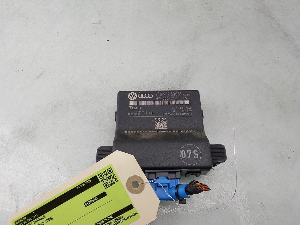 GATEWAY MODULE Passat Variant (3C5) (|3C0907530M|), Autos : Pièces & Accessoires, Électronique & Câbles, Volkswagen, Utilisé