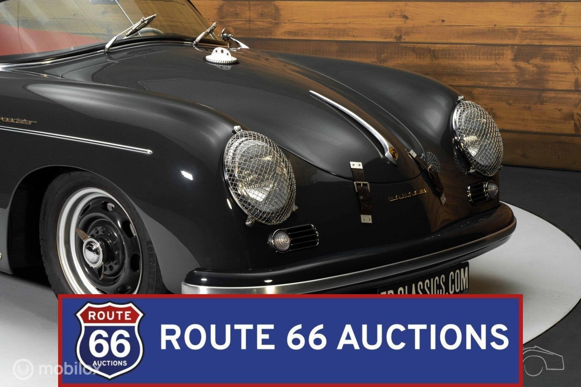 Porsche 356 Pre-A Speedster | 1955 | Route 66 Auctions, Achat, Entreprise, Boîte manuelle, Autre carrosserie