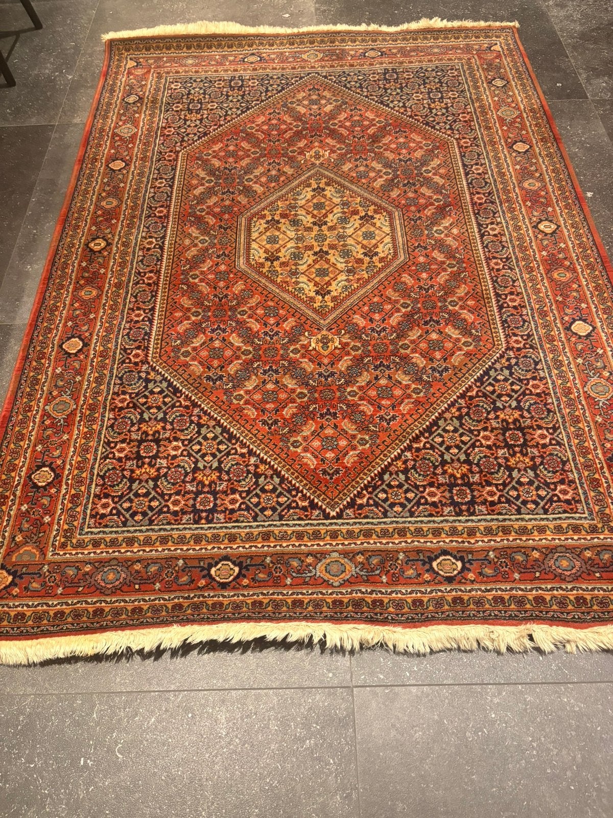 2 stuks Geweven tapijt-100%zuivere schheerwol, Huis en Inrichting, Stoffering | Tapijten en Vloerkleden, Ophalen, Crème, 150 tot 200 cm