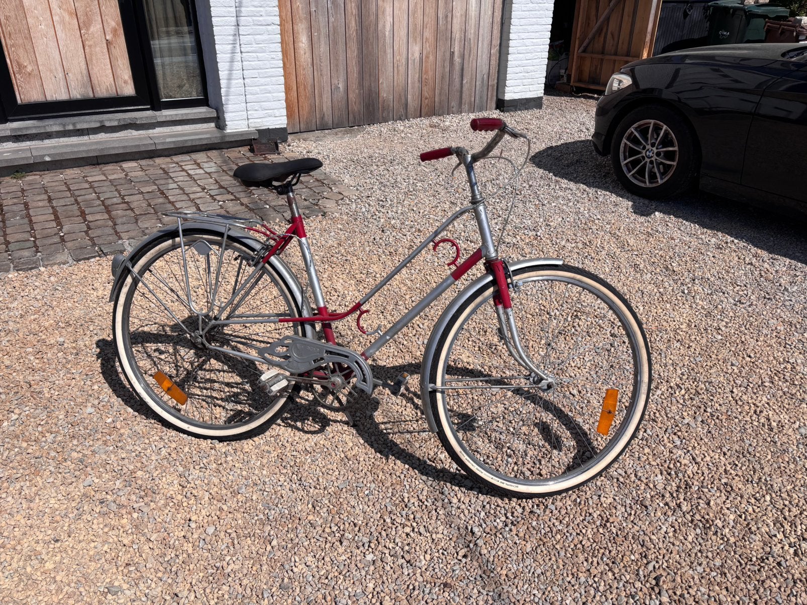 Retro fiets, Fietsen en Brommers, Fietsen | Oldtimers, 47 tot 51 cm, Ophalen, Jaren '50
