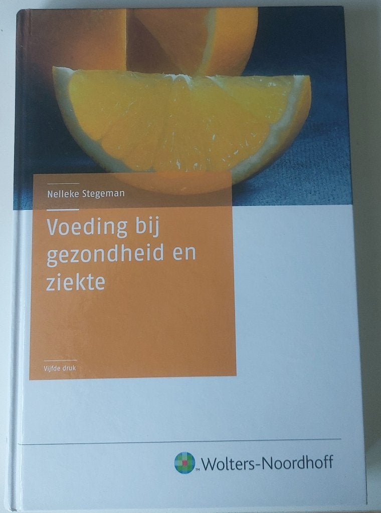 Voeding bij gezondheid en ziekte, Ophalen of Verzenden, Zo goed als nieuw, Gezondheid en Conditie