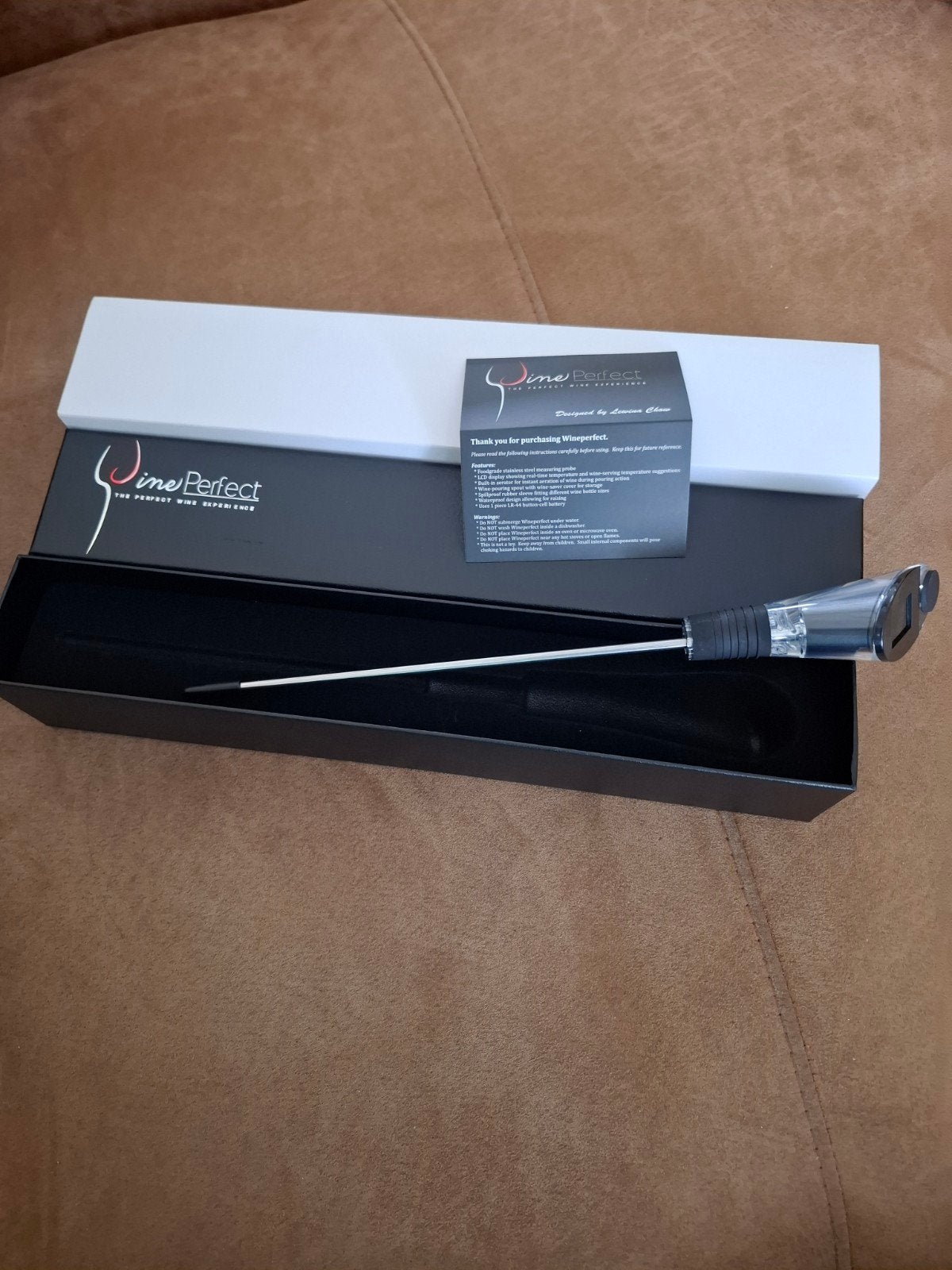 Wine Perfect thermometer (Qualivino), Ophalen of Verzenden