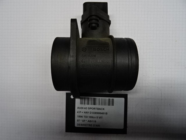 DÉBITMÈTRE Audi A3 Sportback (8PA) (038906461B), Utilisé, Audi