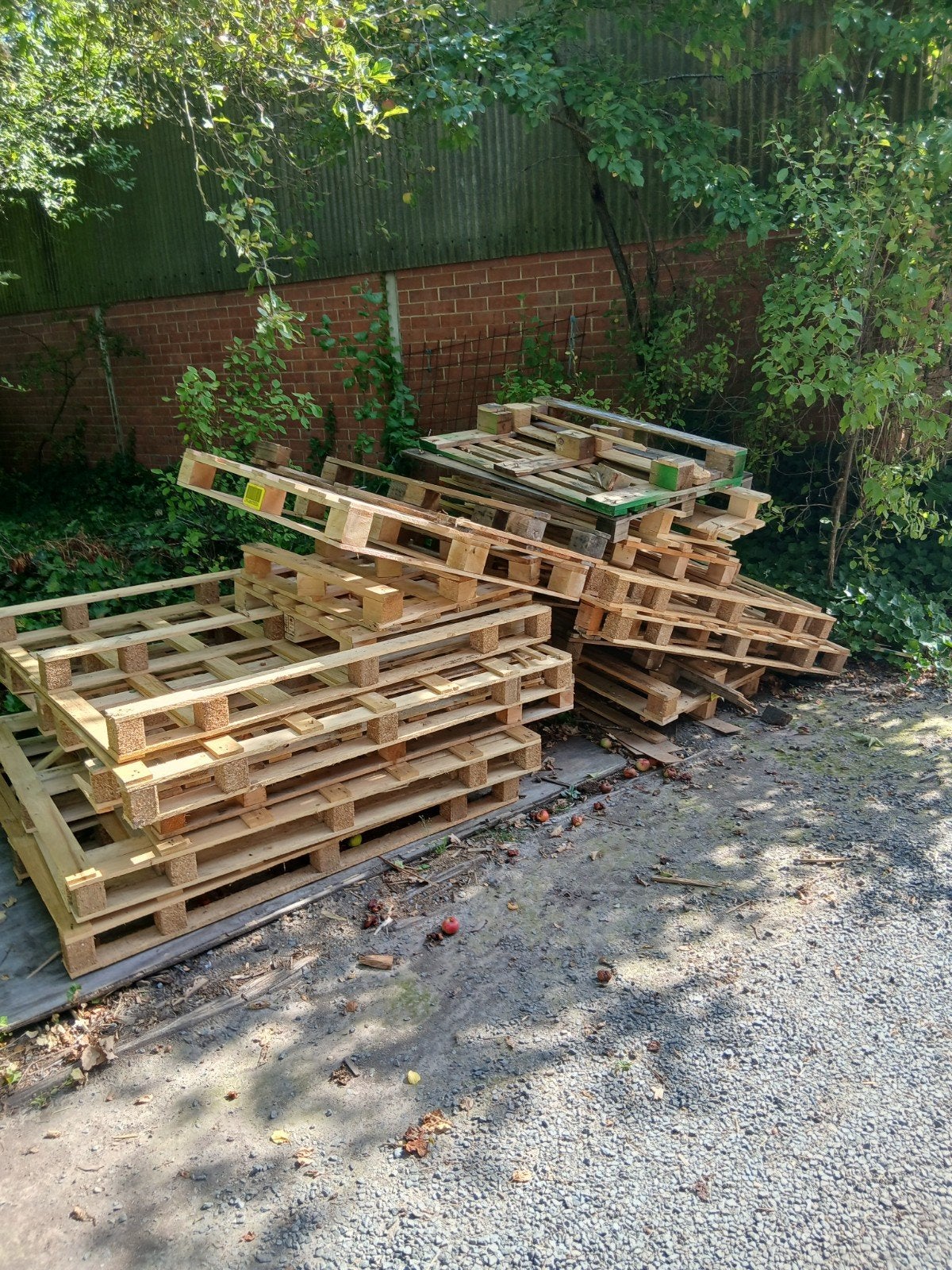brandhout paletten gratis., Ophalen