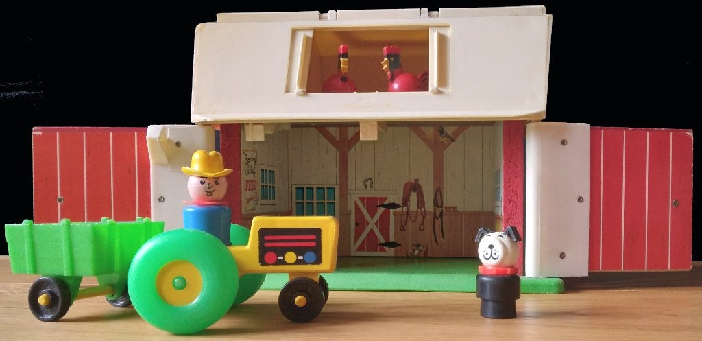 Family Farm - Fisher-Price #915 (1967), Enfants & Bébés, Enlèvement, Utilisé, Set de jeu