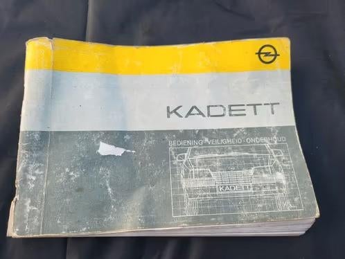 Opel Kadett-E Handleiding Instructieboek Nederlands, Enlèvement