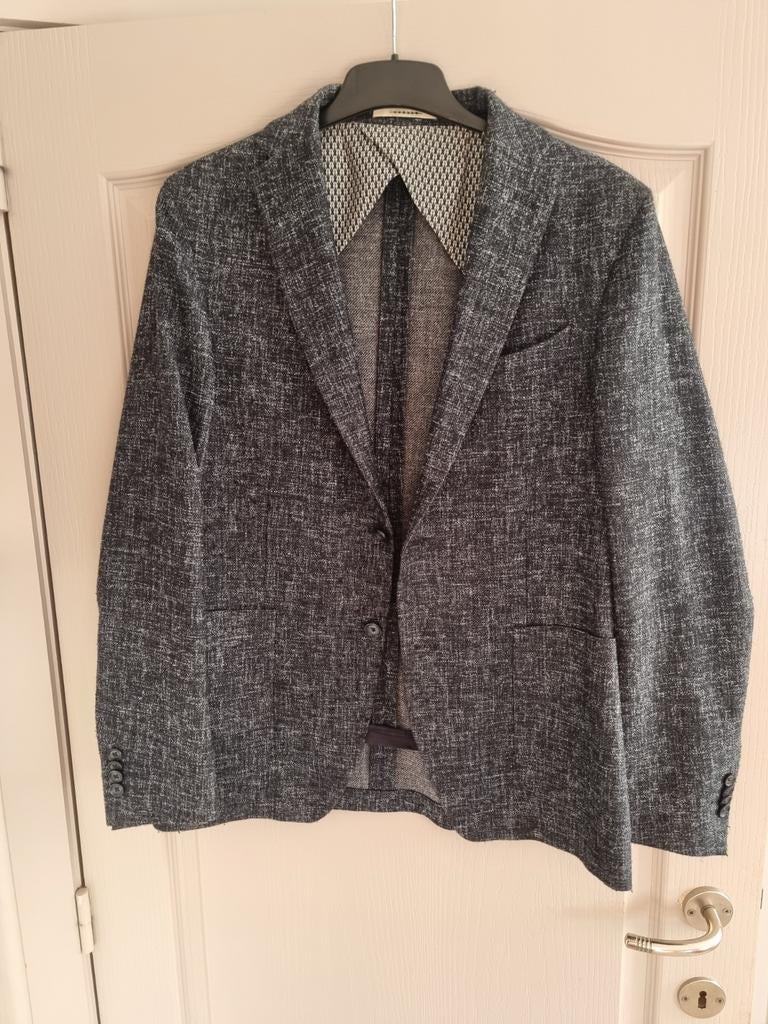 Linnen blazer Van Gils, Ophalen of Verzenden, Gedragen, Blauw, Van Gils