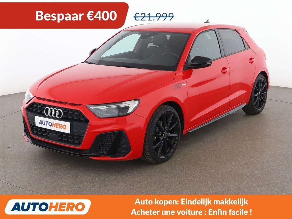 Audi A1 30 TFSI S line (année de construction 2021), Autos, Rouge, Achat, A1, Euro 6