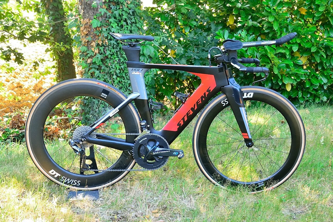 Stevens Volt 105 TT / Triatlonfiets maat 52, Ophalen, Zo goed als nieuw, Carbon