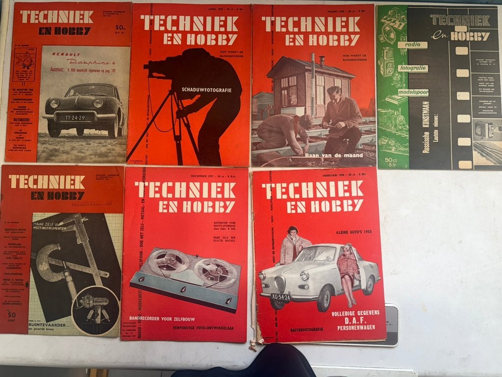 Techniek en hobby jaren 50, Verzamelen, Ophalen of Verzenden, Gebruikt