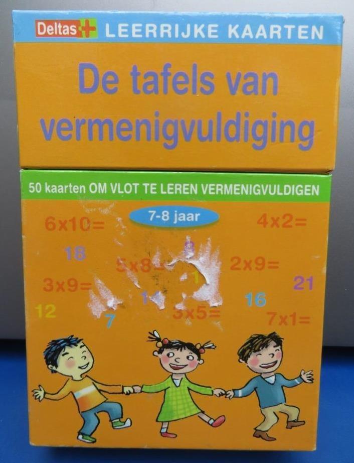 De tafels van vermenigvuldiging, Ophalen of Verzenden, Gebruikt, Rekenen