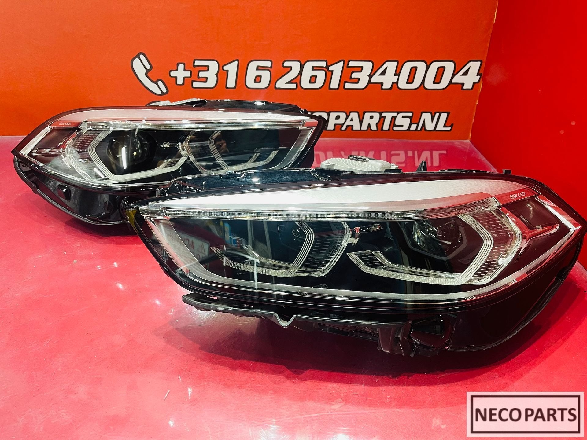 BMW 1 SERIE F40 VOL LED KOPLAMP SET ORIGINEEL, -, Utilisé, -, Enlèvement ou Envoi