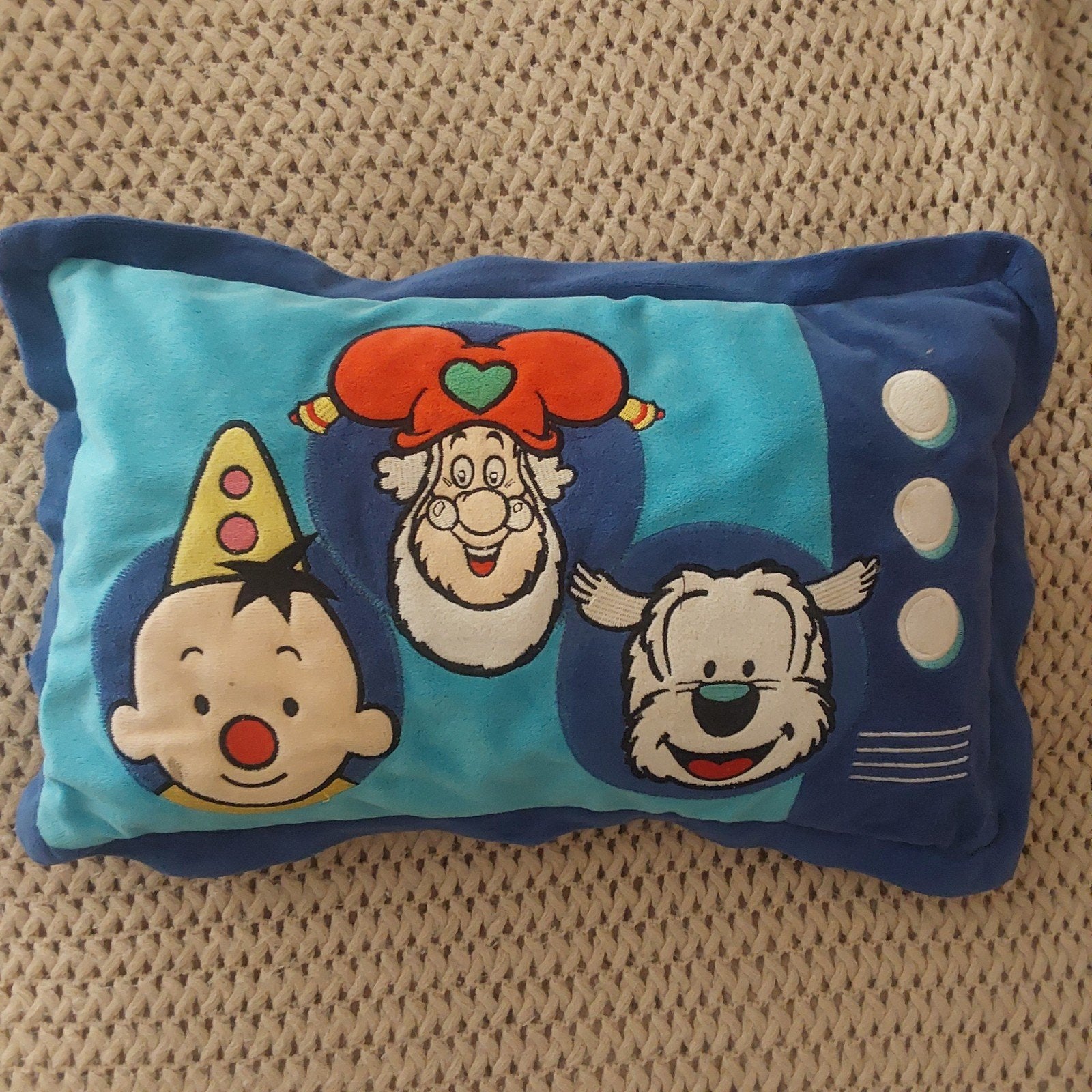 Mooi kussen met samson, kabouter plop, bumba, Verzamelen, Ophalen of Verzenden