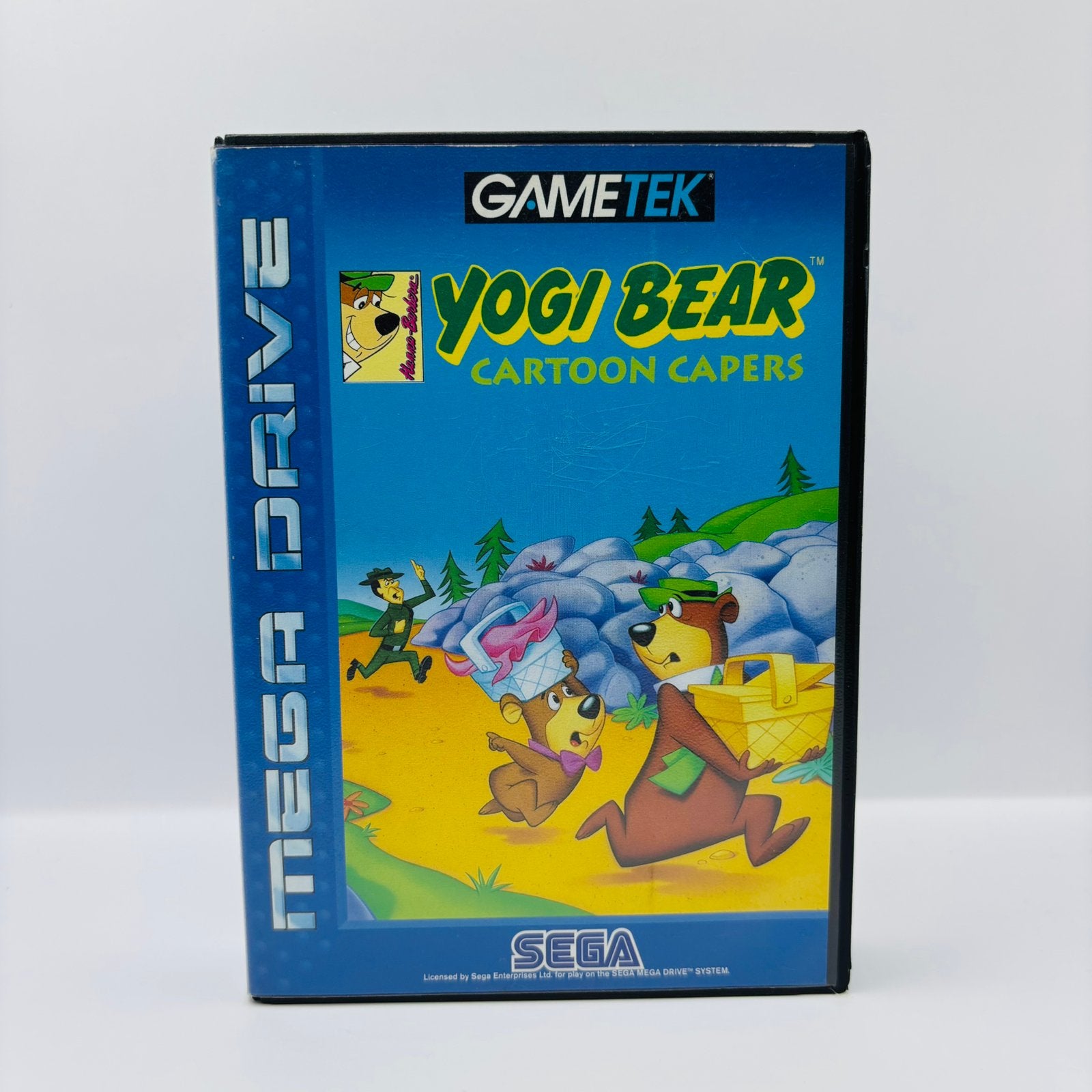 Camping-cars de dessin animé Yogi Bear Sega Mega Drive, Enlèvement ou Envoi, Comme neuf, Aventure et Action, À partir de 3 ans