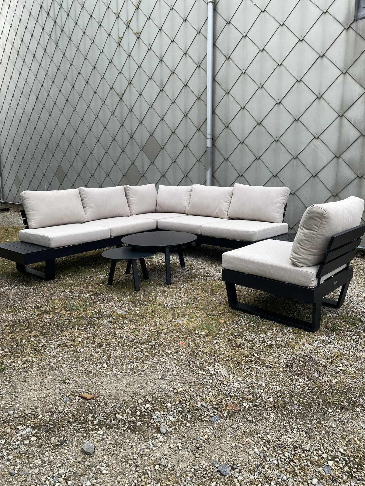 Nieuwstaat, moderne loungeset in topconditie!, Jardin & Terrasse, Enlèvement, Comme neuf