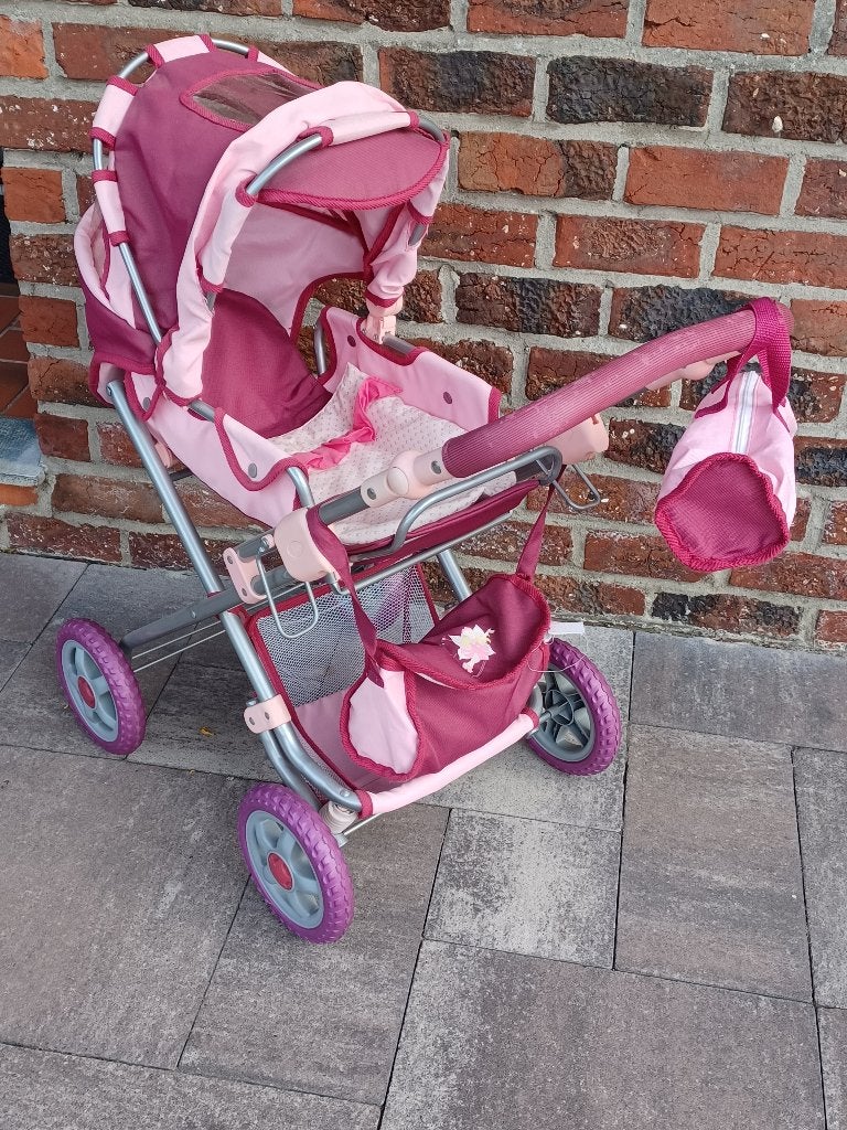 Poppenwagen, Ophalen, Gebruikt