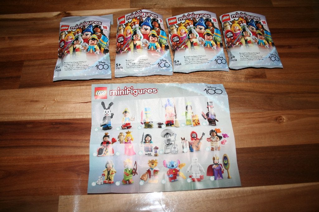 lego minifigs disney 100, Lego, Nieuw, Ophalen of Verzenden, Minifiguur