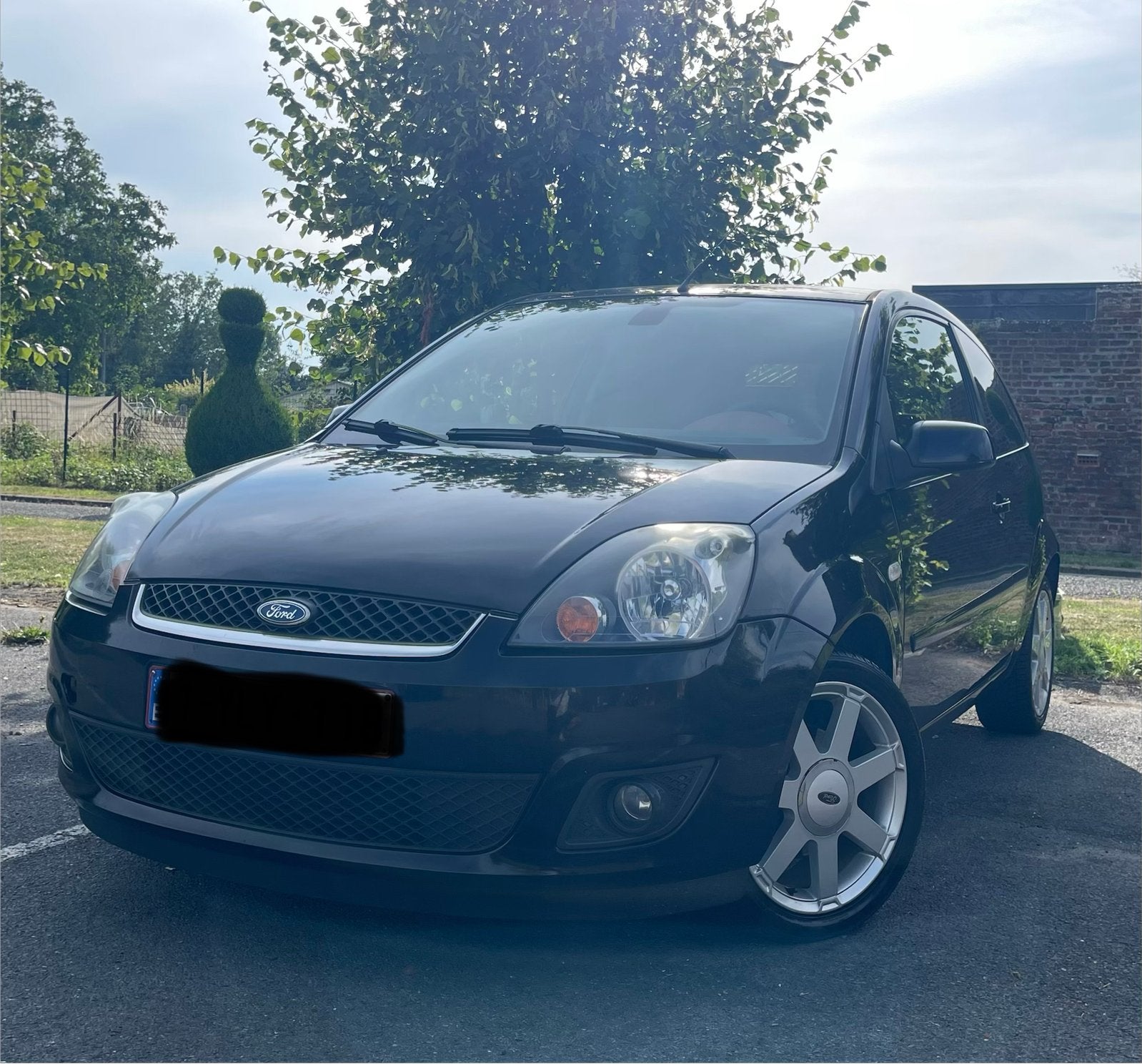 Ford fiesta 2007 132108km avec demande d’immatriculation., Achat, Boîte manuelle, Particulier, Fiësta