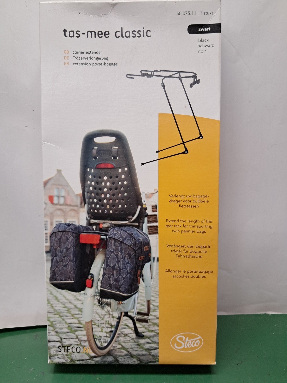 Steco tas-mee classic, Fietsen en Brommers, Ophalen, Nieuw, Steco